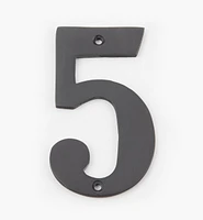 Standard Cast Brass House Numbers