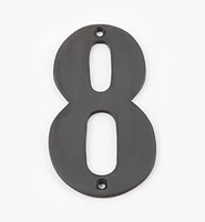 Standard Cast Brass House Numbers