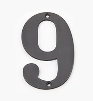 Standard Cast Brass House Numbers