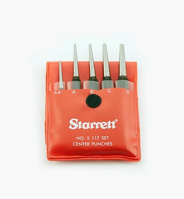 Starrett Round-Shank Center Punches