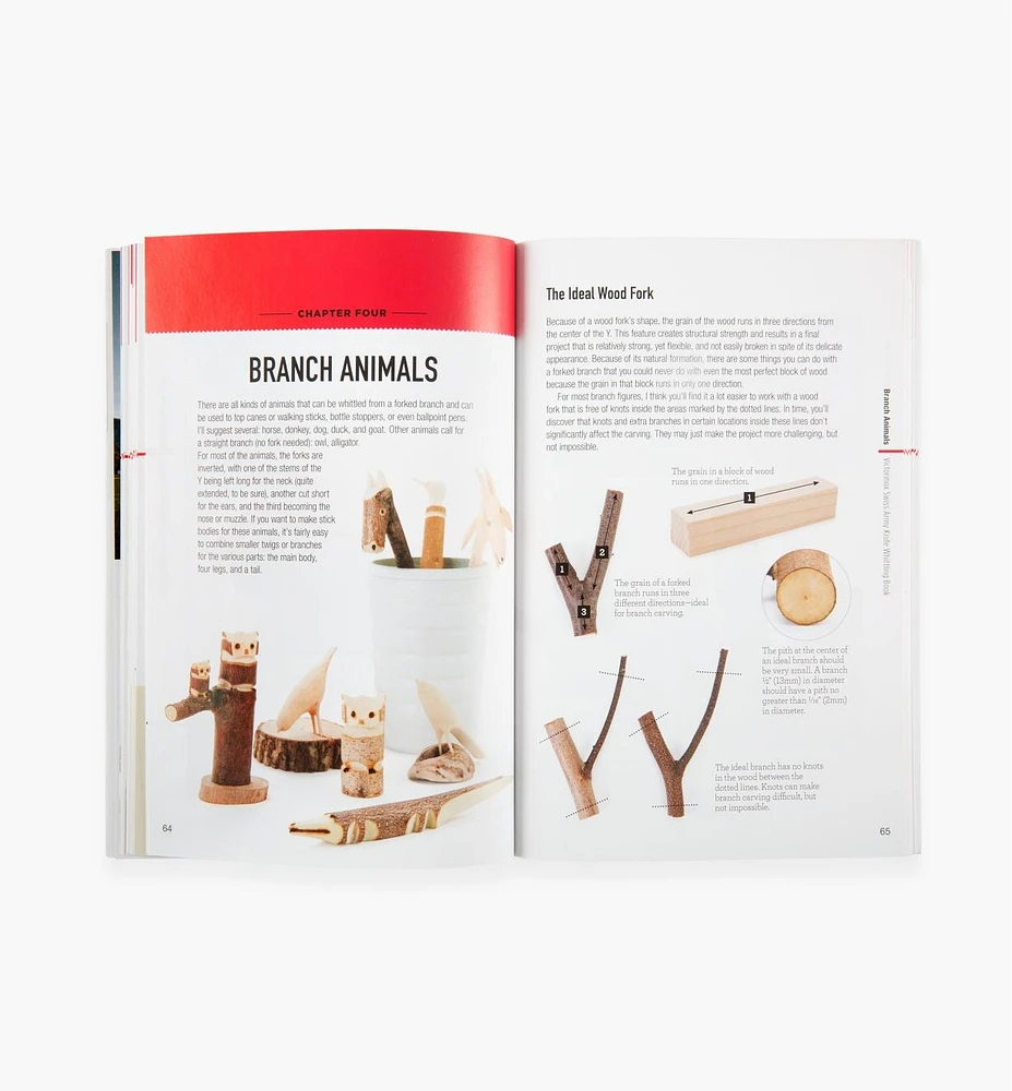 Swiss Army Knife Whittling Book