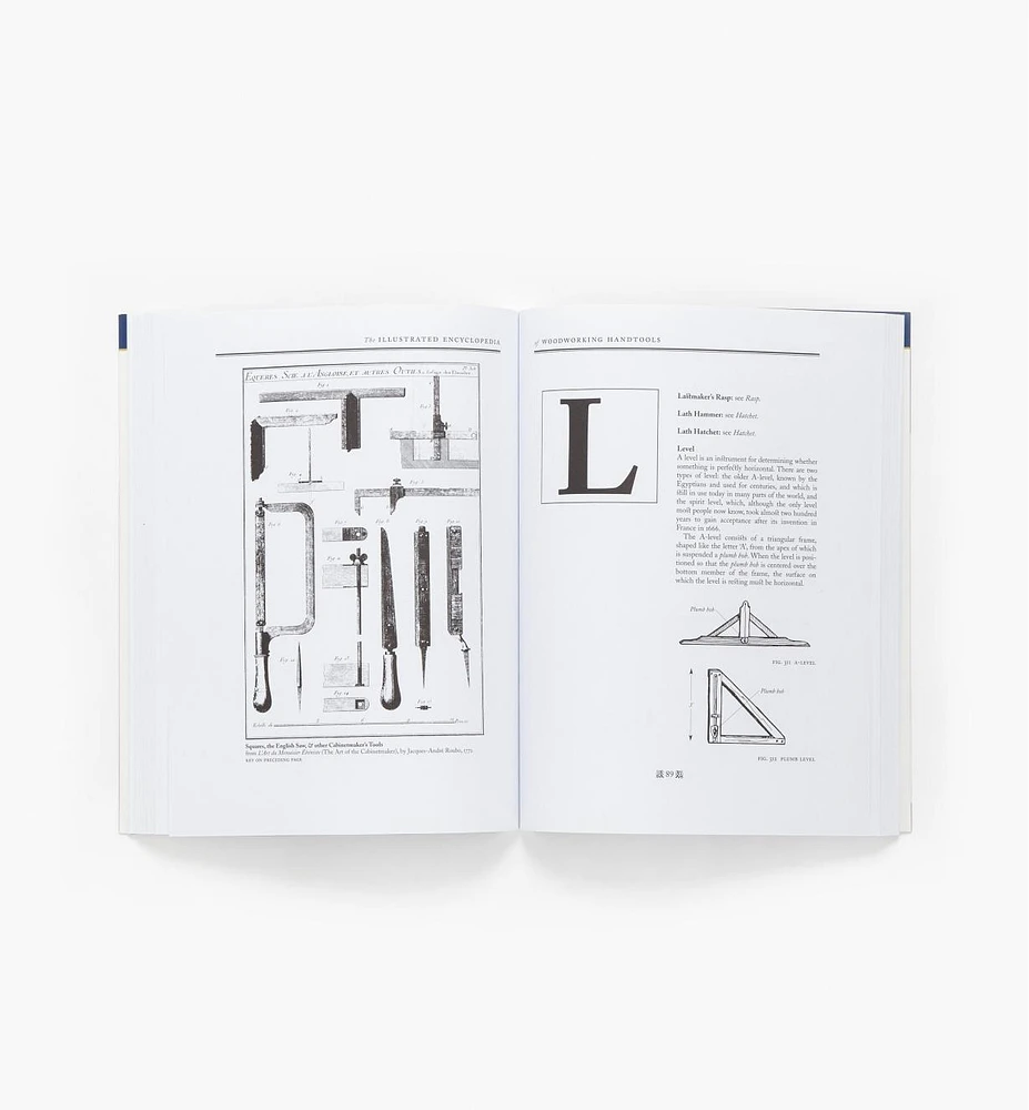 The Illustrated Encyclopedia of Woodworking Handtools, Instruments & Devices