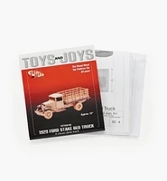 Toy 1929 Ford Stake Bed Truck Plan