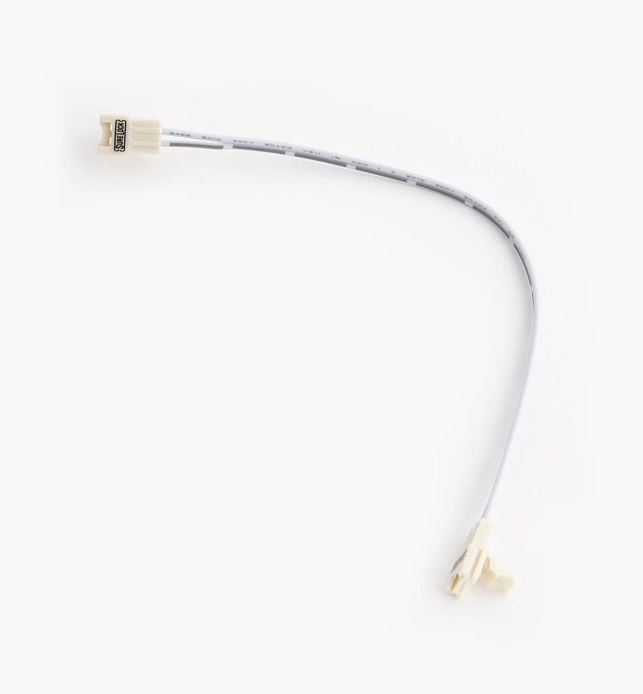 Wire-Lead Connector for White LED Lighting (12V)