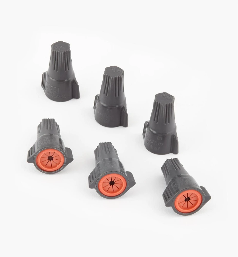 Silicone-Filled Wire Nuts for LED Lighting