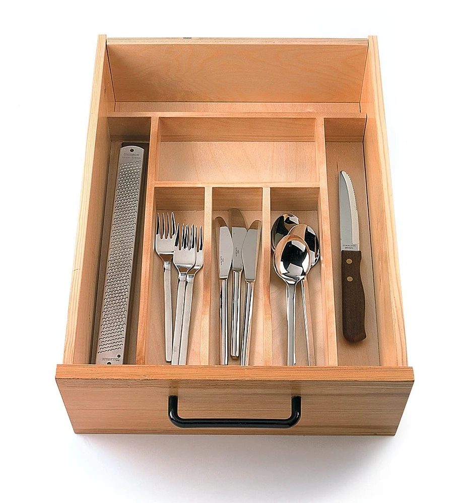 Wooden Cutlery Trays