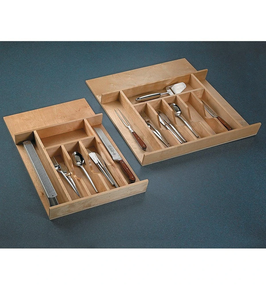 Wooden Cutlery Trays