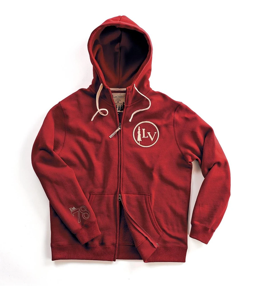 Lee Valley Zippered Hooded Sweatshirt