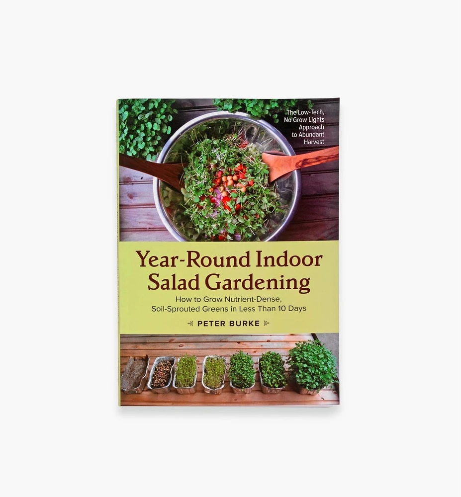 Year-Round Indoor Salad Gardening