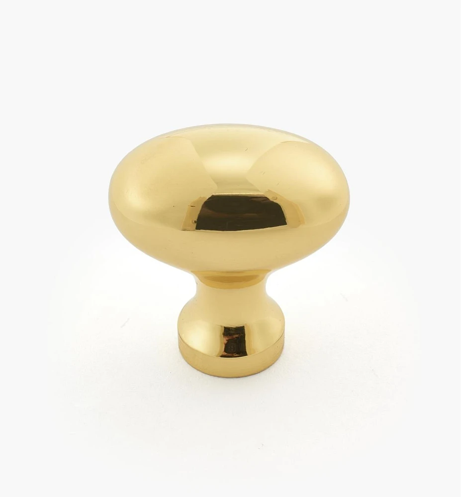 Brass Oval Knobs