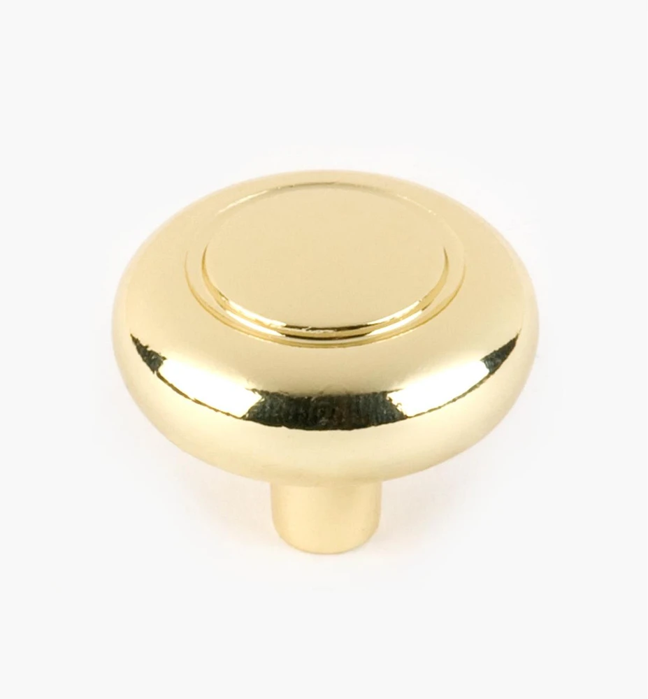 Brass Plate Eclipse Knob