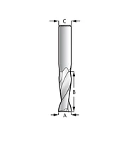 Solid Carbide Onsrud Spiral Router Bits