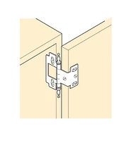 Partial-Wrap Ball-Tip Inset Hinge