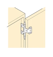 Full-Wrap Minaret Inset Hinge