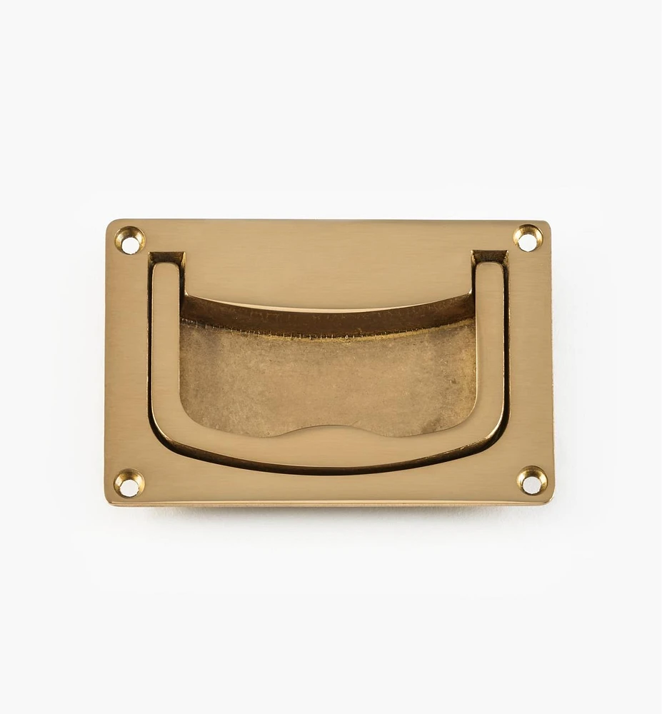 Cast Brass Recessed Handles