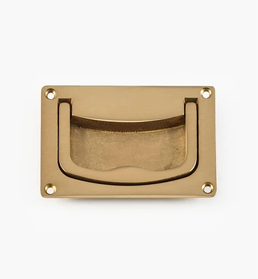 Cast Brass Recessed Handles