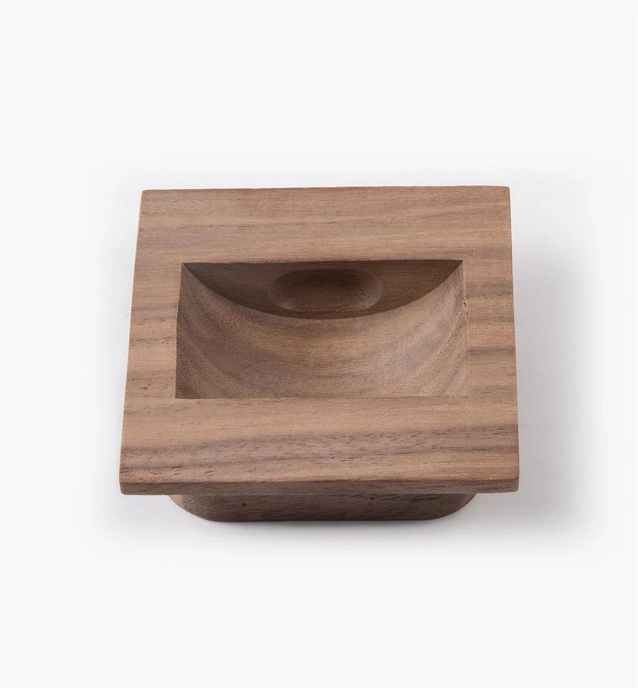 Danish Walnut Inset Pull