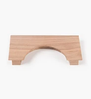 Danish Walnut Semicircular Framed Pull