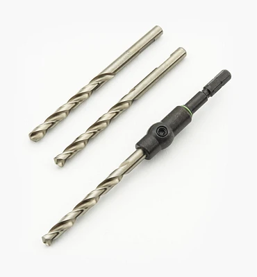 Festool Metric Centrotec HSS Spiral Drill Bits