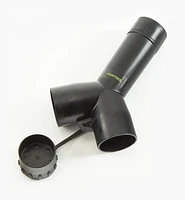 Anti-Static Y-Piece with Blanking Plug for Festool CT Dust Extractors