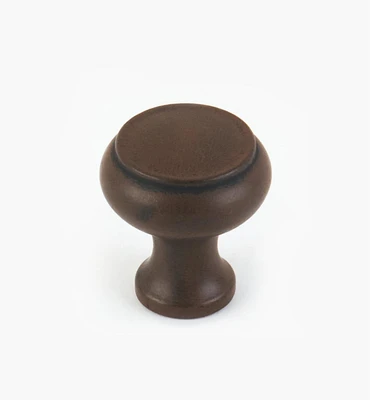 1 1/8" Rustic-Iron Finish Knob