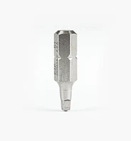 1" Square-Recess Screwdriver Bits