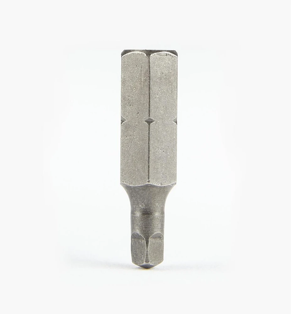 1" Square-Recess Screwdriver Bits