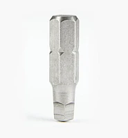 1" Square-Recess Screwdriver Bits