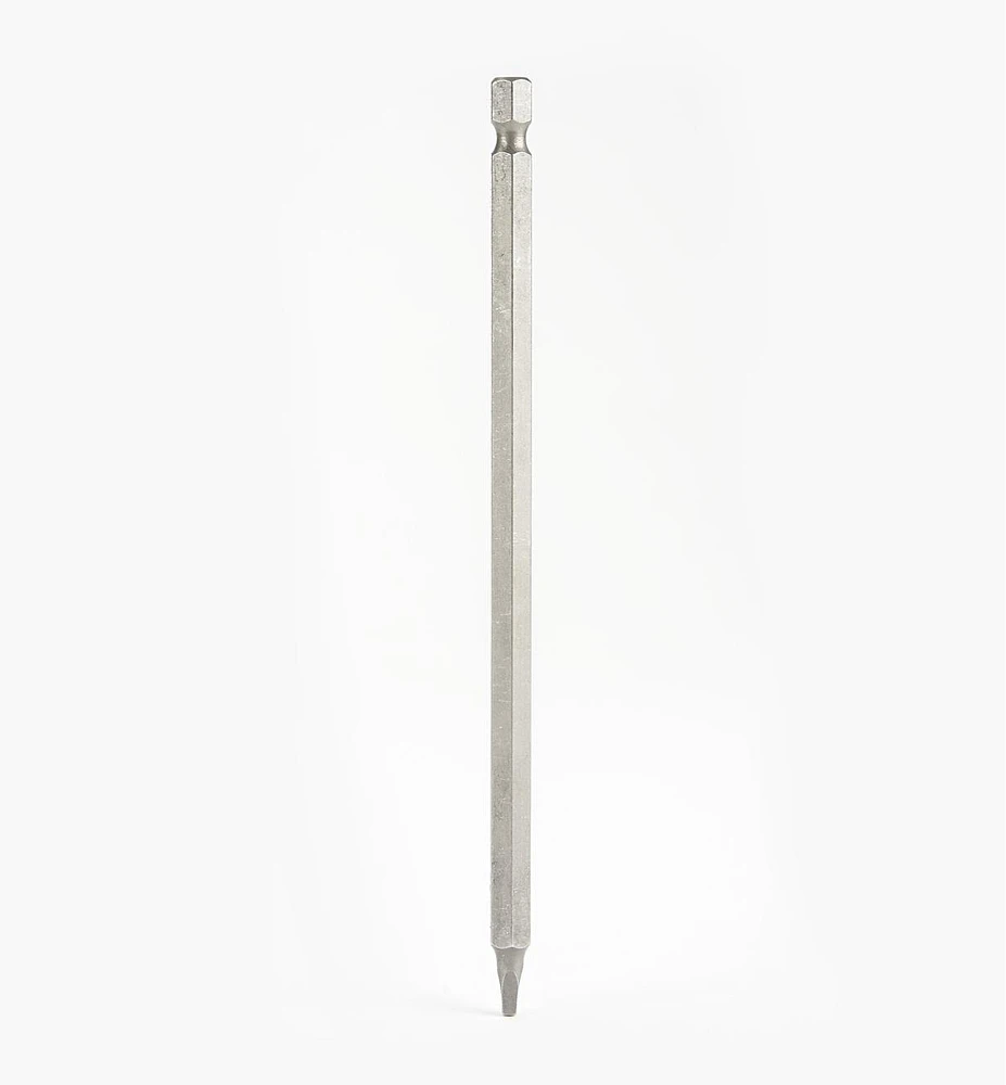 6" Square-Recess Screwdriver Bits