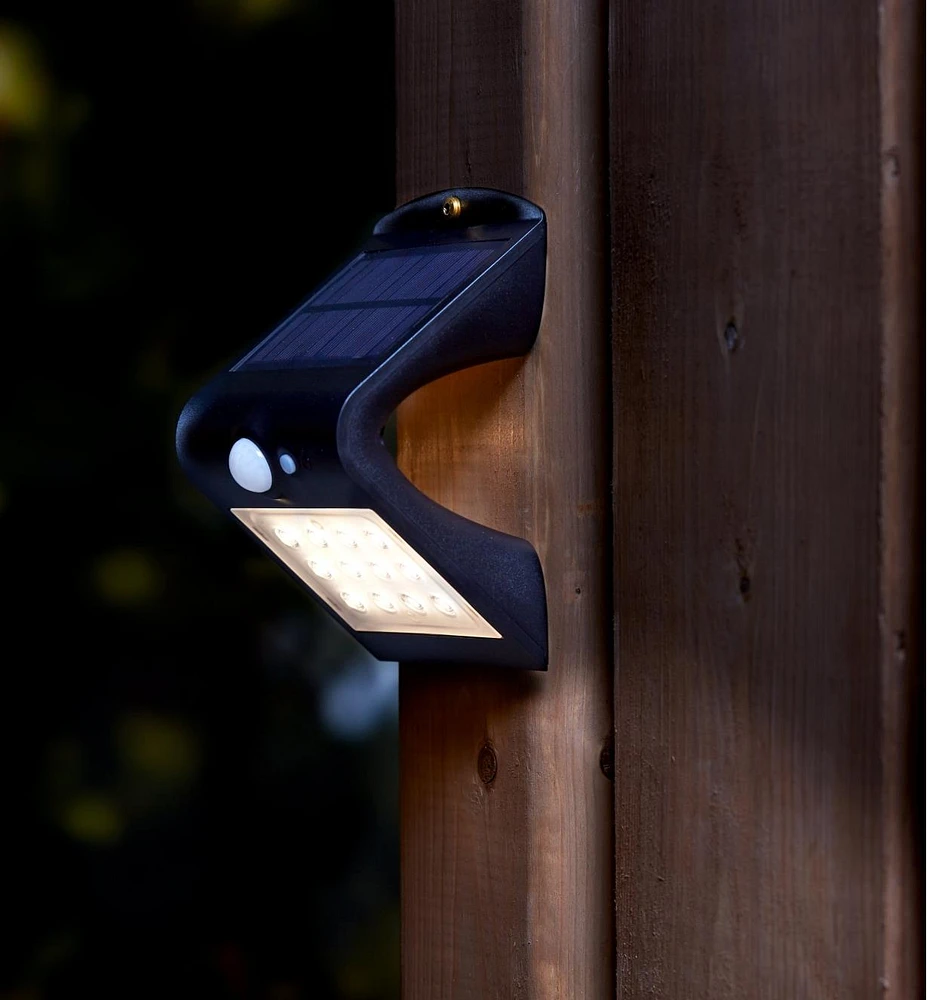 Motion-Sensing Solar LED Lights