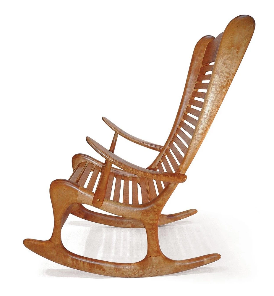 Curly Maple Rocker Plan