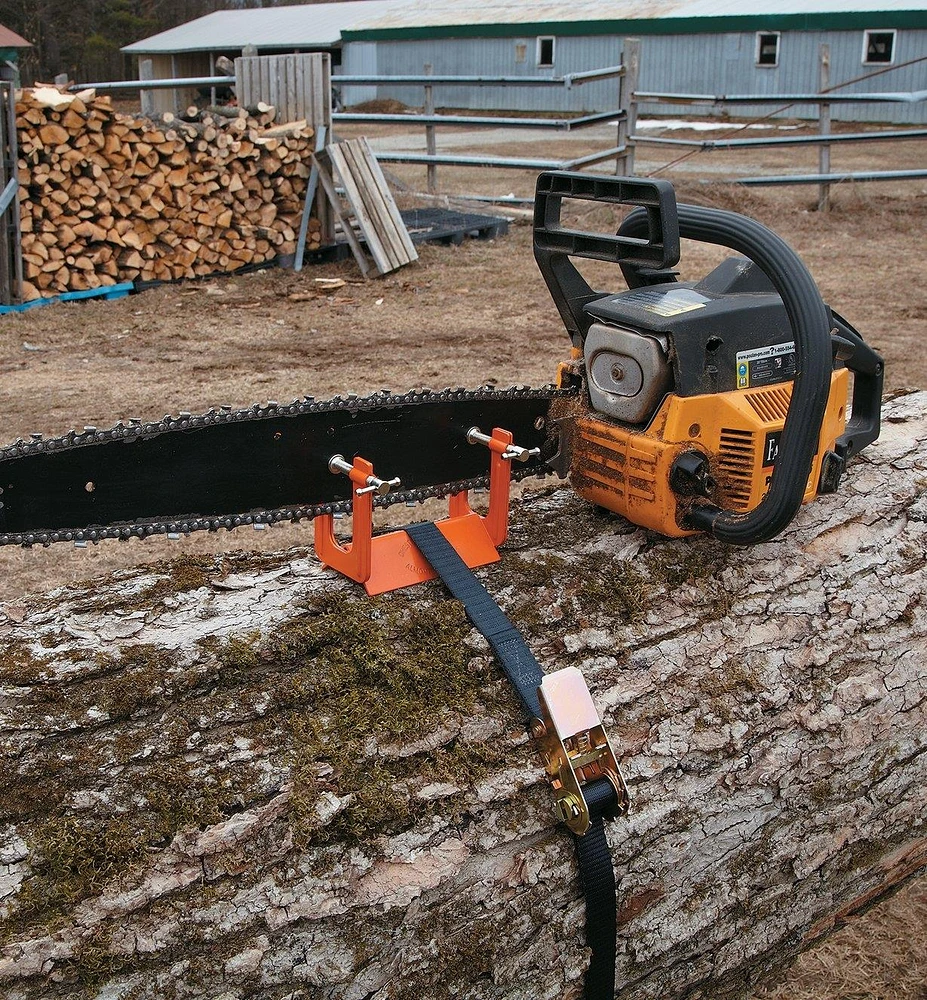 Chain-Saw Filing Vise