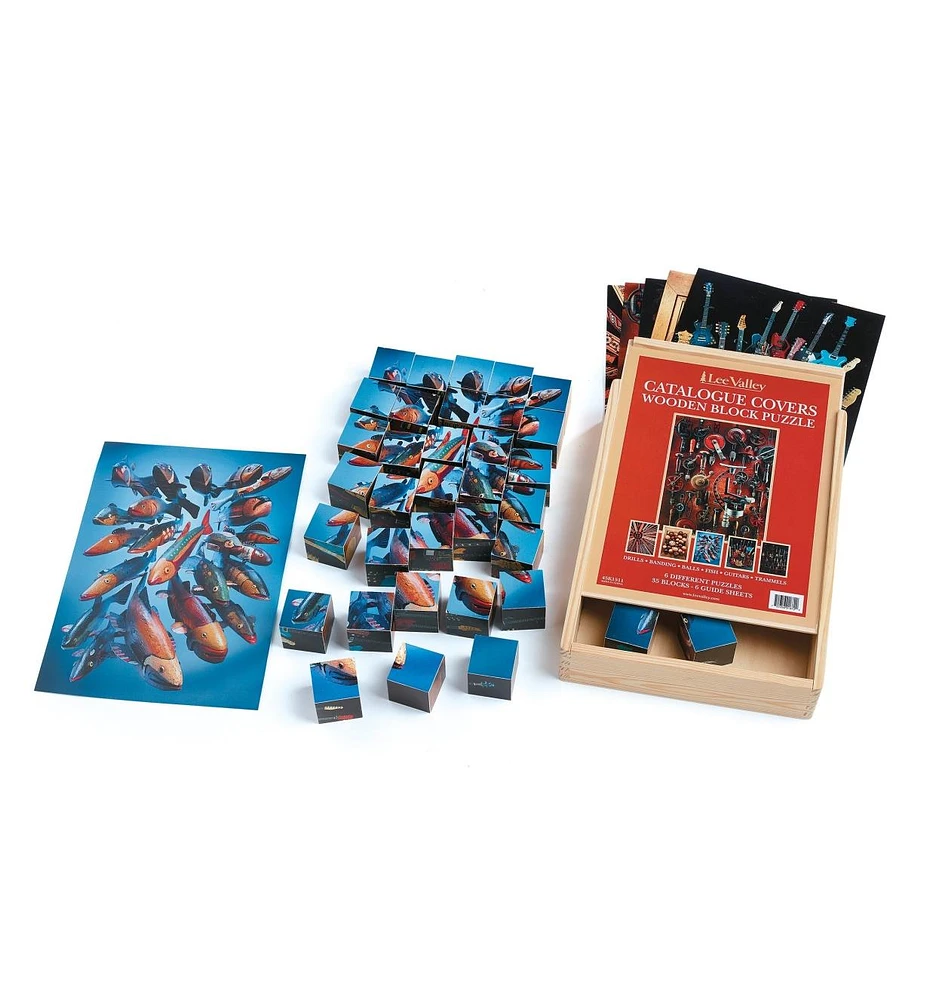 Catalog Covers Wooden Block Puzzle