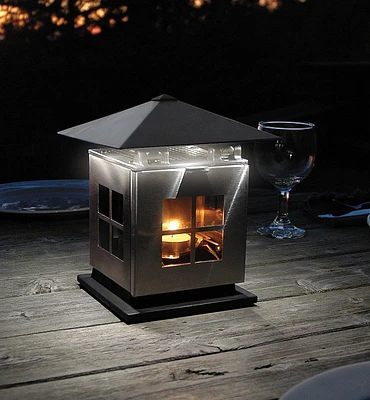 Candle-Powered LED Lantern