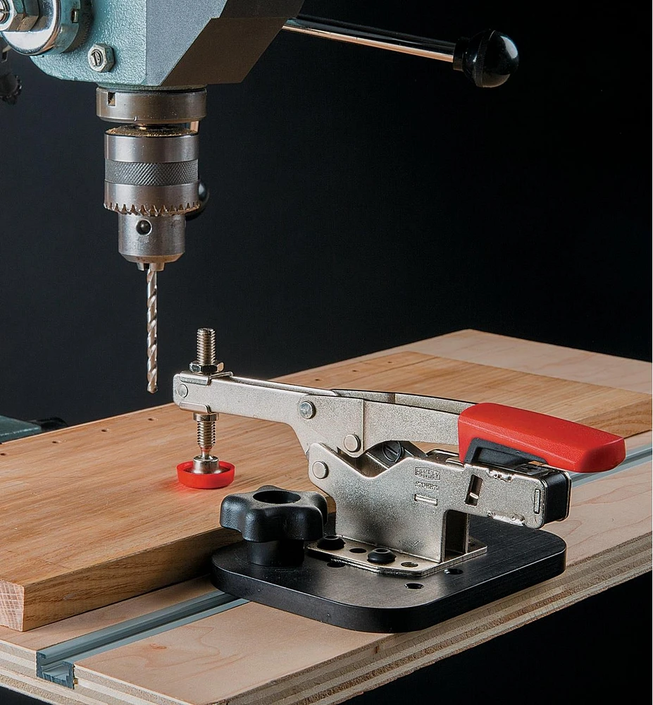 T-Track Toggle Clamp Plate & Bessey Auto-Adjust Clamps