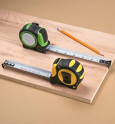 Auto-Lock Write-On Measuring Tapes