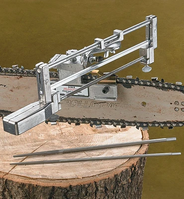 Deluxe Chain-Saw Sharpener