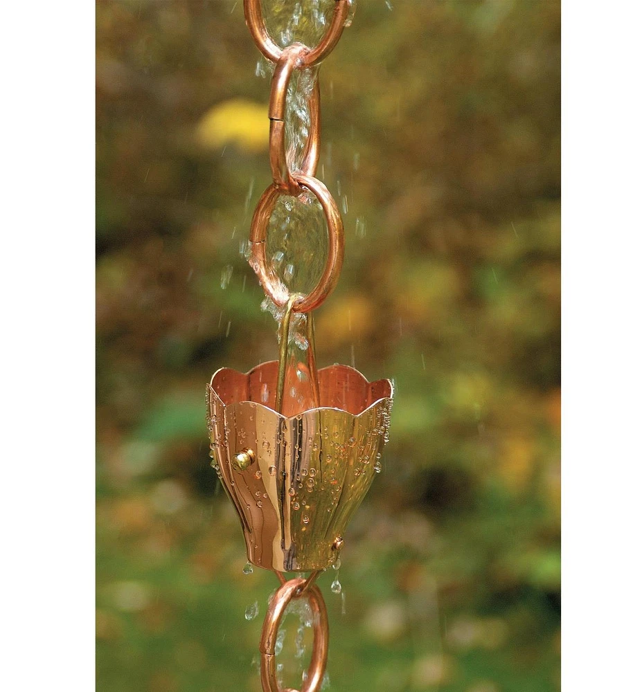 Copper Rain Chain