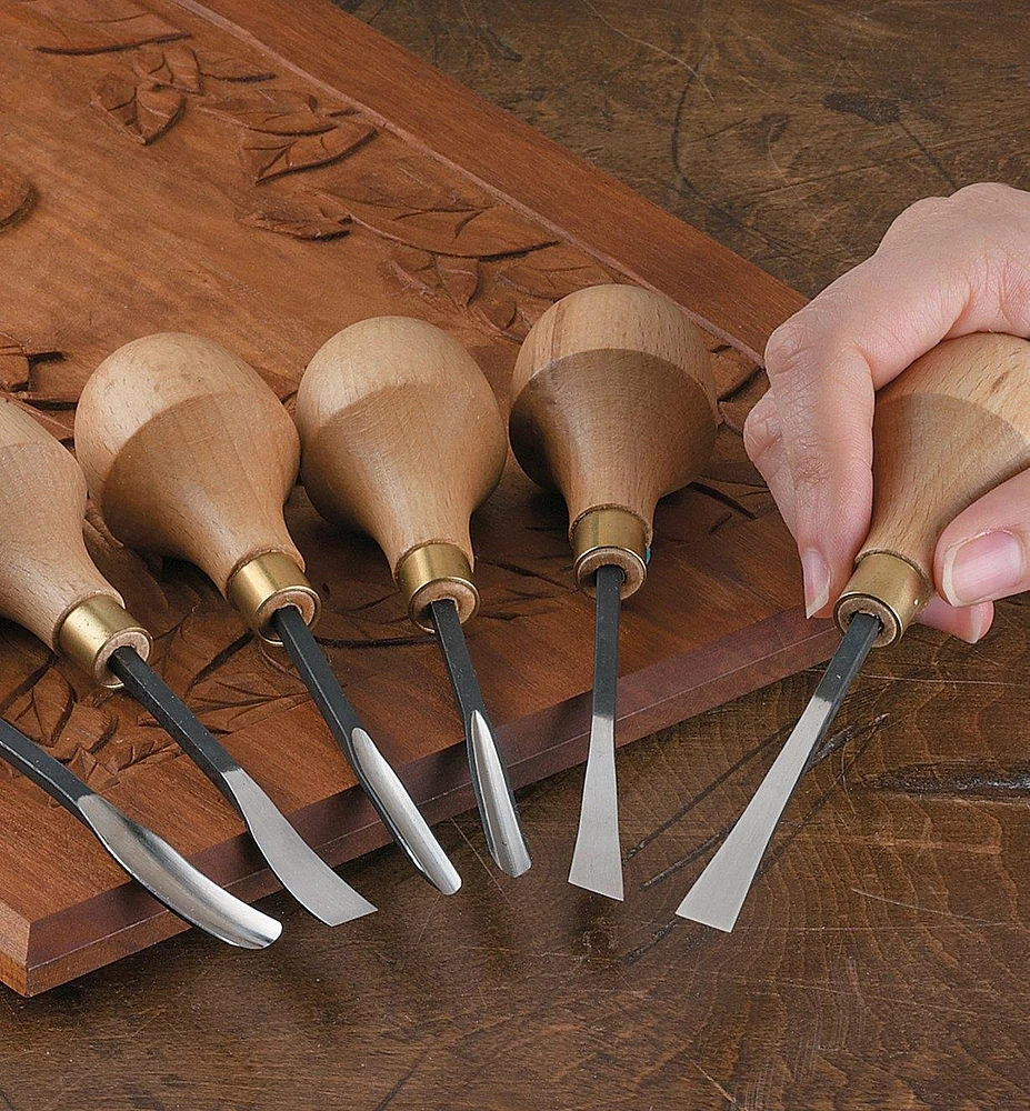 Jeu d'outils pour gravure sur bois Henry Taylor