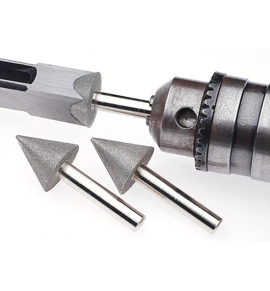 Conical Sharpeners for Economy Chisels & Bits for Mortisers & Drill-Press Mortising Attachments