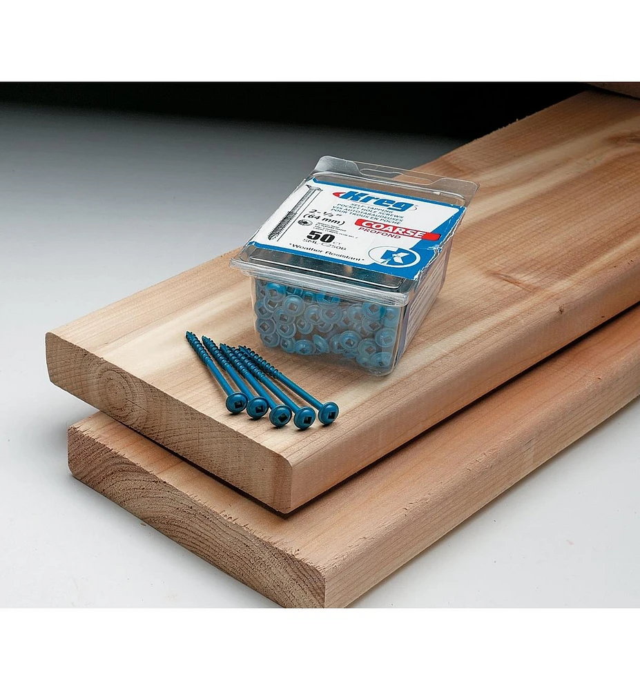 Kreg Blue-Kote Exterior Pocket-Hole Screws