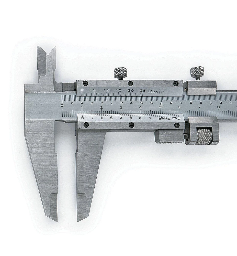 Fine-Adjustment Imperial/Metric Vernier Calipers