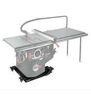 Base mobile pour banc de scie industriel SawStop