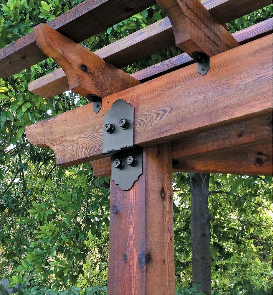 Ozco Post-to-Beam Brackets for Outdoor Structures