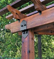 Ozco Post-to-Beam Brackets for Outdoor Structures