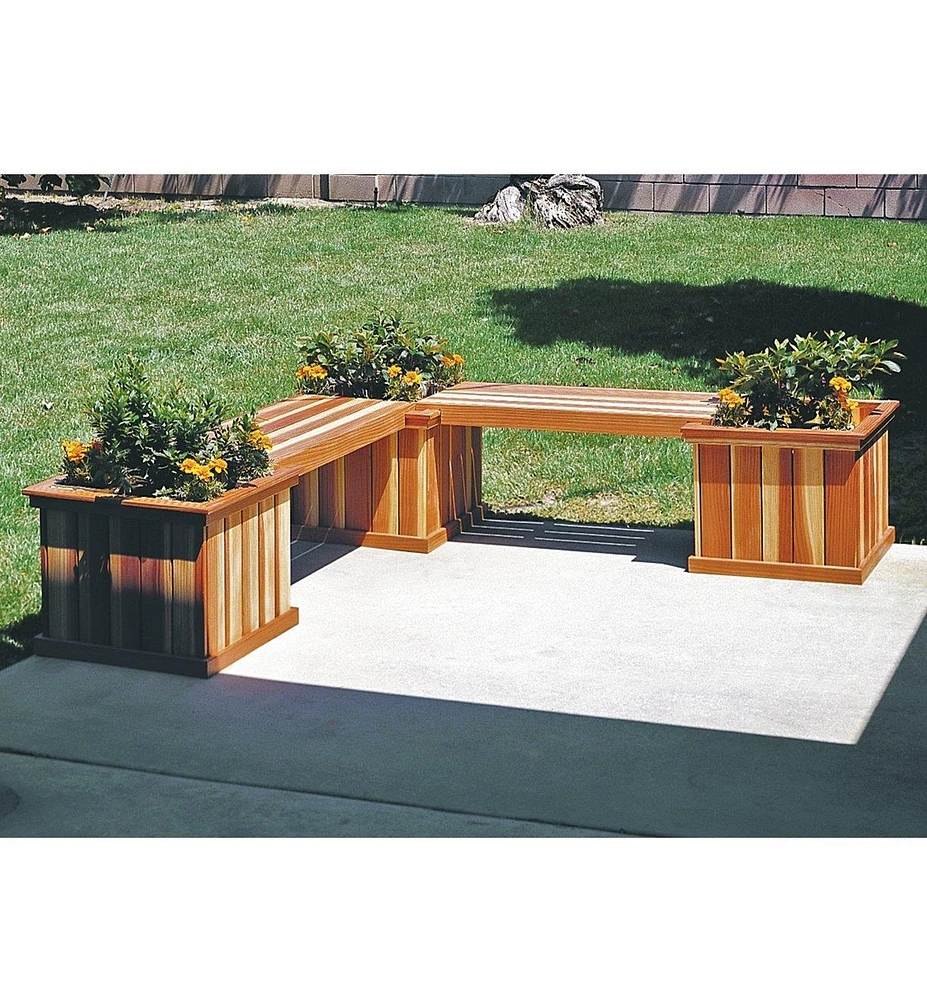 Planter Bench Plan