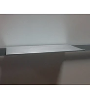 Tablettes pour système de rangement sur rail en aluminium