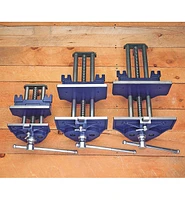 Quick-Release Steel Bench Vises