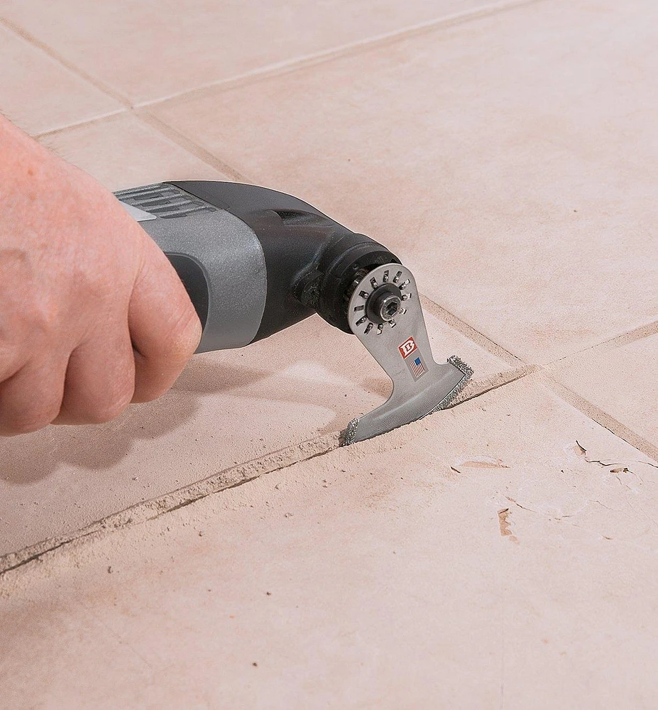 Oscillating Multi-Tool Grout Cutter by Imperial Blades