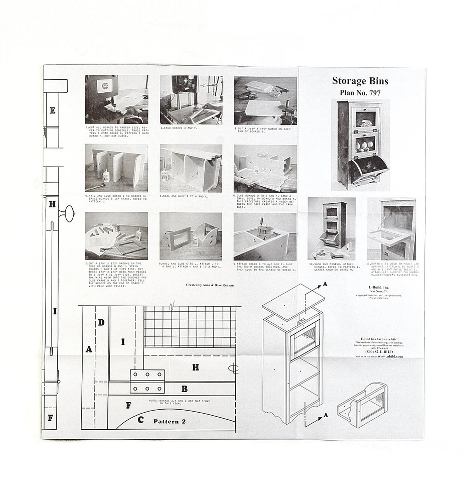 Storage Bin Plan